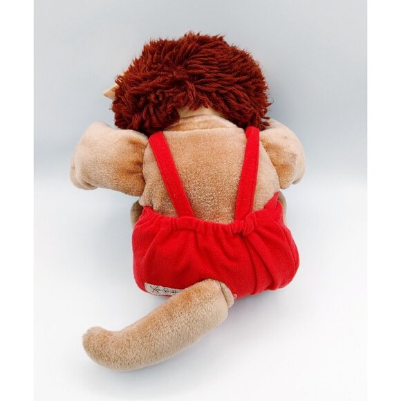 Cabbage Patch Kids Doll Koosas 1983 Coleco 15 inch Original Red Overalls - Picture 3 of 5